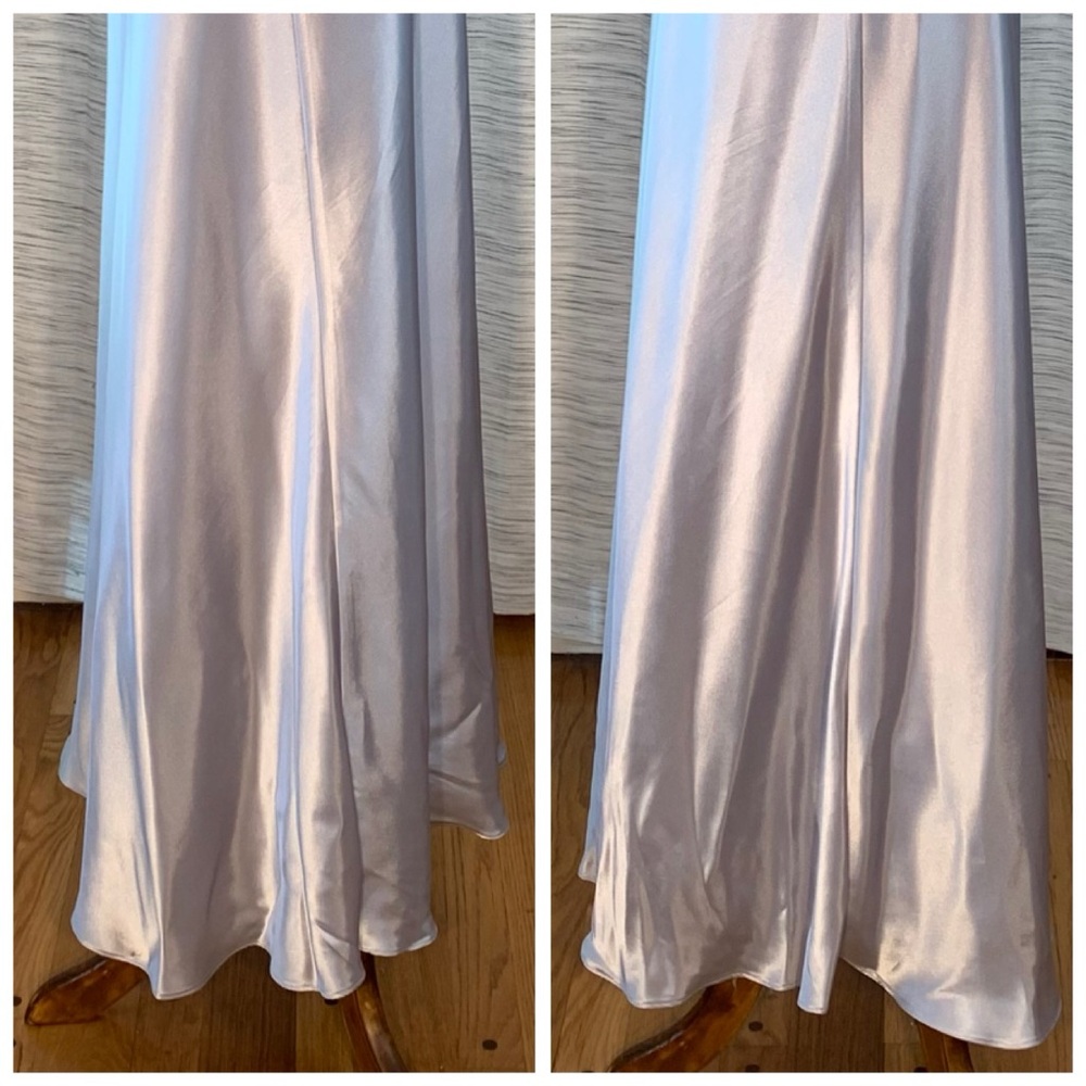Cache Metallic Silver Halter Dress - Picture 14 of 16